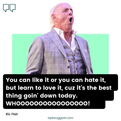 ric flair quotes today.